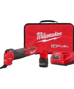 Milwaukee Tools Milwaukee M12 FUEL 12-Volt Lithium-Ion Cordless Oscillating Multi-Tool Kit 2526-21HO