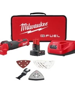 Milwaukee Tools Milwaukee M12 Fuel Cordless Oscillating Multi-Tool Kit 2526-21XC