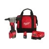 Milwaukee Tools Milwaukee M12 Cordless Rivet Tool (1.5Ah) Kit 2550-22 -Milwaukee Tool-shop 2550 22 uost3drxfsxbujf1