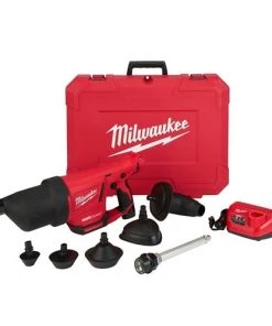 Milwaukee Tools Milwaukee M12 AIRSNAKE Drain Cleaning Air Gun Kit 2572B-21