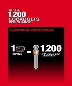 Milwaukee Tools Milwaukee M18 FUEL 1/4" Lockbolt Tool W/ ONE-KEY (Bare Tool) 2661-20 16 Milwaukee Tools Milwaukee M18 FUEL 1/4" Lockbolt Tool W/ ONE-KEY (Bare Tool) 2661-20 -Milwaukee Tool-shop 2661 20 image reel 4