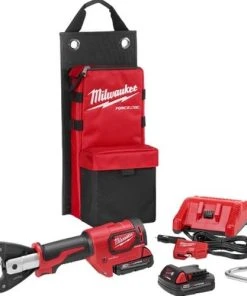 Milwaukee Tools Milwaukee M18 Utility Crimper FORCELOGIC 6-Ton D3 Grooves & Fixed O Die (2.0Ah) Kit 2678-22O