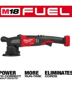 Milwaukee Tools Milwaukee M18 FUEL 5" Pad 15mm Random Orbital Polisher (Bare Tool) 2684-20 -Milwaukee Tool-shop 2684 20 3