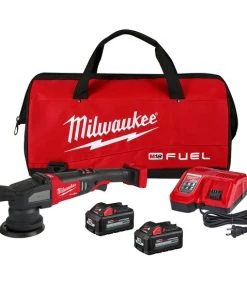 Milwaukee Tools Milwaukee M18 FUEL 5" Pad 15mm Random Orbital Polisher Kit 2684-22HD