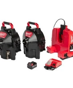 Milwaukee Tools Milwaukee M18 FUEL SWITCH PACK Drum Drain Cleaner System 1/2 X100' (5.0Ah) Kit 2775C-222