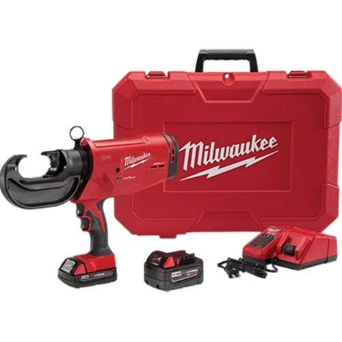 Milwaukee Tools Milwaukee M18 FORCELOGIC 750 MCM U-Style 12-Ton Crimper (2.0Ah/5.0Ah) Kit 2779-22 3 Milwaukee Tools Milwaukee M18 FORCELOGIC 750 MCM U-Style 12-Ton Crimper (2.0Ah/5.0Ah) Kit 2779-22