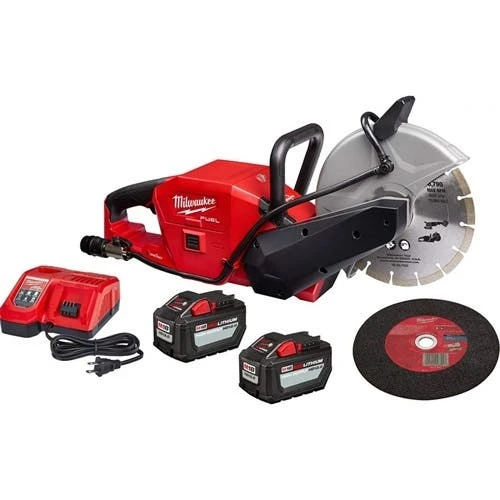Milwaukee Tools Milwaukee M18 FUEL Brushless Cordless 9" Cut-Off Saw W/ ONE-KEY 12Ah Kit 2786-22HD 3 Milwaukee Tools Milwaukee M18 FUEL Brushless Cordless 9" Cut-Off Saw W/ ONE-KEY 12Ah Kit 2786-22HD