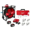 Milwaukee Tools Milwaukee M18 FUEL™ High Speed Chain Snake Kit For 1-1/2” – 4” Pipes 2819-22 -Milwaukee Tool-shop 2819 22 1