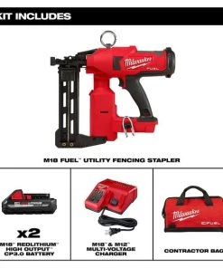 Milwaukee Tools Milwaukee M18 FUEL Utility Fencing Stapler Kit 2843-22 -Milwaukee Tool-shop 2843 22 3