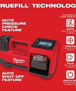 Milwaukee Tools Milwaukee M18 Cordless Tire Inflator (Bare Tool) 2848-20 -Milwaukee Tool-shop 2848 20 4