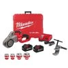 Milwaukee Tools Milwaukee M18 FUEL Compact Pipe Threader Kit ONE-KEY & 1/2" - 1-1/4" Compact NPT 11R Die Head Kit (600-I) 2870-22