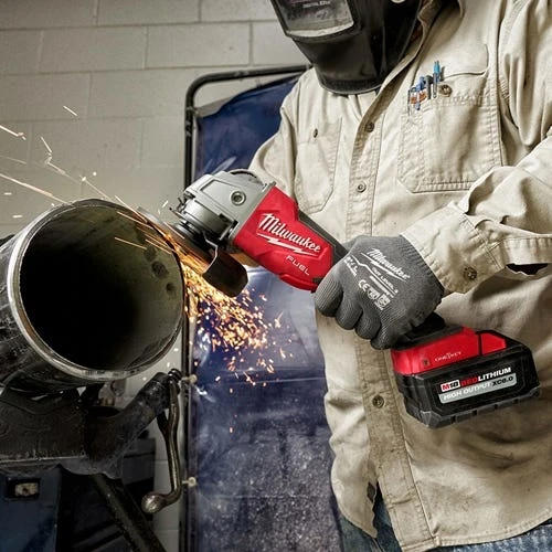 Milwaukee Tools Milwaukee M18 FUEL 5" Braking Grinder Paddle Switch W/ One-Key, No Lock (Tool Only) 2882-20 6 Milwaukee Tools Milwaukee M18 FUEL 5" Braking Grinder Paddle Switch W/ One-Key, No Lock (Tool Only) 2882-20 - Image 4