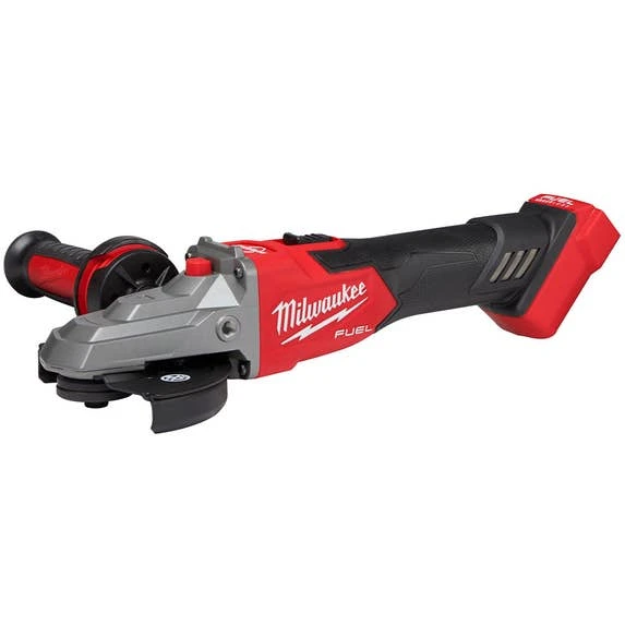 Milwaukee Tools Milwaukee M18 FUEL 5" Flathead Braking Grinder W/ Slide Switch, Lock-On (Tool Only) 2887-20 3 Milwaukee Tools Milwaukee M18 FUEL 5" Flathead Braking Grinder W/ Slide Switch, Lock-On (Tool Only) 2887-20
