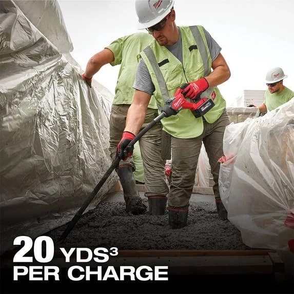 Milwaukee Tools Milwaukee M18 FUEL 4' Concrete Pencil Vibrator XC6.0 Kit 2910-21 7 Milwaukee Tools Milwaukee M18 FUEL 4' Concrete Pencil Vibrator XC6.0 Kit 2910-21 - Image 5