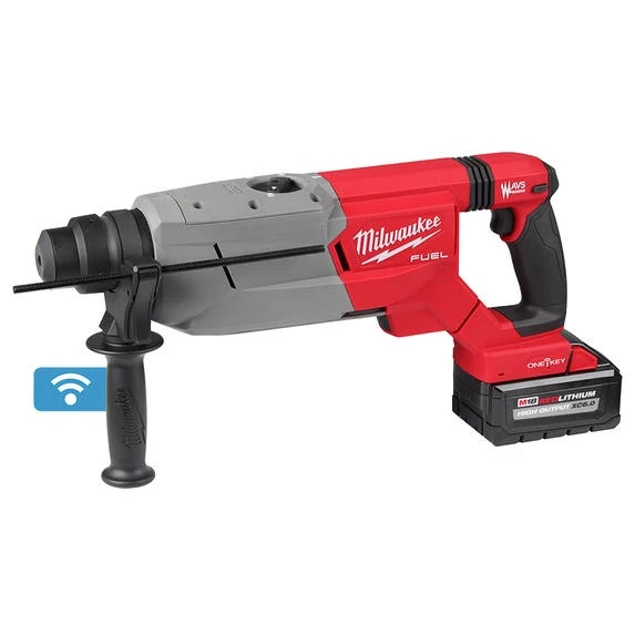 Milwaukee Tools Milwaukee M18 FUEL™ 1-1/4” SDS Plus D-Handle Rotary Hammer Kit W/ ONE-KEY™ 2916-22 5 Milwaukee Tools Milwaukee M18 FUEL™ 1-1/4” SDS Plus D-Handle Rotary Hammer Kit W/ ONE-KEY™ 2916-22 - Image 3