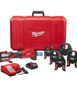 Milwaukee Tools Milwaukee M18 Force Logic Press Tool Kit W/ One-Key & 1/2" - 2" CTS Jaws 2922-22