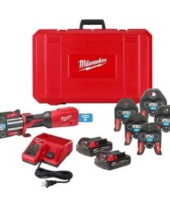 Milwaukee Tools Milwaukee M18 Force Logic Press Tool Kit W/ One-Key & 1/4" - 7/8" Streamline ACR Jaws 2922-22M