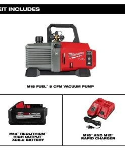 Milwaukee Tools Milwaukee M18 FUEL™ 5 CFM Vacuum Pump Kit 2941-21 -Milwaukee Tool-shop 2941 21 2