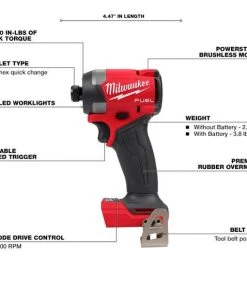 Milwaukee Tools Milwaukee M18 FUEL™ 5-Tool Combo Kit 3697-25 -Milwaukee Tool-shop 2953 20 image reel walkaround