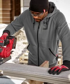 Milwaukee Tools Milwaukee M12 Gray Heated Hoodie Kit 306G-21 -Milwaukee Tool-shop 306g 21 10