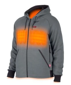 Milwaukee Tools Milwaukee M12 Gray Heated Hoodie Kit 306G-21 -Milwaukee Tool-shop 306g 21 3