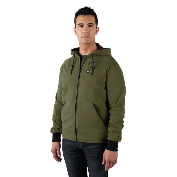 Milwaukee Tools Milwaukee M12 Green Heated Hoodie Only 306GN-20 5 Milwaukee Tools Milwaukee M12 Green Heated Hoodie Only 306GN-20 - Image 3
