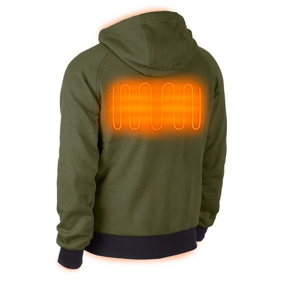 Milwaukee Tools Milwaukee M12 Green Heated Hoodie Only 306GN-20 7 Milwaukee Tools Milwaukee M12 Green Heated Hoodie Only 306GN-20 - Image 5