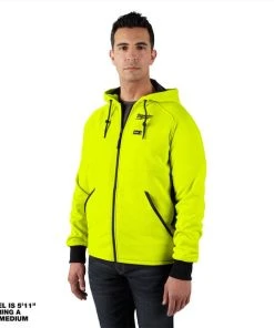 Milwaukee Tools Milwaukee M12 High-Visibility Heated Hoodie Only 306HV-20 -Milwaukee Tool-shop 306hv 4