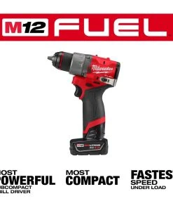 Milwaukee Tools Milwaukee M12 FUEL 1/2" Drill/Driver Kit 3403-22 11 Milwaukee Tools Milwaukee M12 FUEL 1/2" Drill/Driver Kit 3403-22 -Milwaukee Tool-shop 3403 20 22 image reel 8