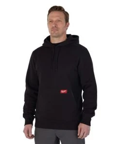 Milwaukee Tools Milwaukee Midweight Pullover Hoodie - Black 351B 10 Milwaukee Tools Milwaukee Midweight Pullover Hoodie - Black 351B -Milwaukee Tool-shop 351b 2x 9