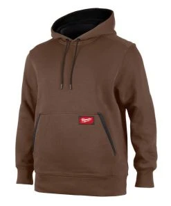 Milwaukee Tools Milwaukee Midweight Pullover Hoodie - Brown 351BR