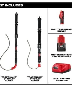 Milwaukee Tools Milwaukee M12™ TRAPSNAKE™ 2-Tool Combo Kit 3577-21 -Milwaukee Tool-shop 3577 21 2