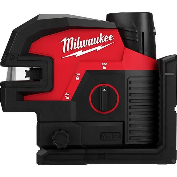 Milwaukee Tools Milwaukee M12™ Green Cross Line & 4-Points Laser Kit 3624-21 4 Milwaukee Tools Milwaukee M12™ Green Cross Line & 4-Points Laser Kit 3624-21 - Image 2