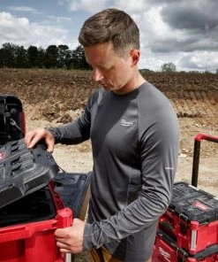 Milwaukee Tools Milwaukee Workskin Midweight Gray Base Layer - 402G -Milwaukee Tool-shop 402g 7 vzkhnxvfzpx5bfqp