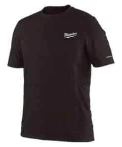 Milwaukee Tools Milwaukee WORKSKIN Lightweight Short Sleeve Performance Shirt - Black 414B