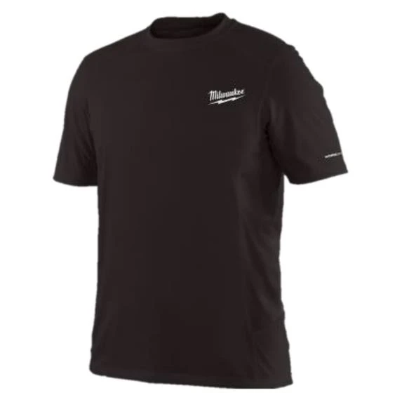Milwaukee Tools Milwaukee WORKSKIN Lightweight Short Sleeve Performance Shirt - Black 414B 3 Milwaukee Tools Milwaukee WORKSKIN Lightweight Short Sleeve Performance Shirt - Black 414B
