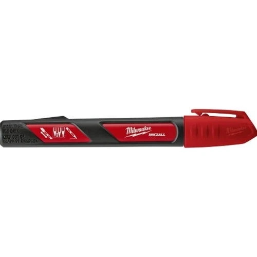 Milwaukee Tools Milwaukee INKZALL Red Paint Marker 48-22-3741 4 Milwaukee Tools Milwaukee INKZALL Red Paint Marker 48-22-3741 - Image 2