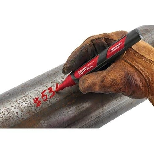 Milwaukee Tools Milwaukee INKZALL Red Paint Marker 48-22-3741 6 Milwaukee Tools Milwaukee INKZALL Red Paint Marker 48-22-3741 - Image 4