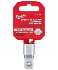 Milwaukee Tools Milwaukee 3/8" Drive 3/8"F X 1/2"M Adapter 42-04-9111