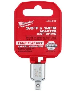Milwaukee Tools Milwaukee 3/8" Drive 3/8"F X 1/4"M Adapter 42-04-9112