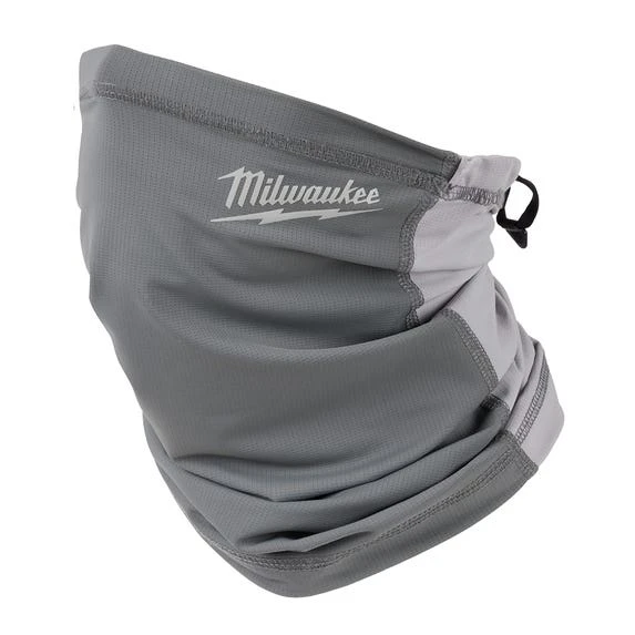 Milwaukee Tools Milwaukee WORKSKIN Performance Neck Gaiter - Gray 424G 3 Milwaukee Tools Milwaukee WORKSKIN Performance Neck Gaiter - Gray 424G