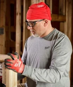 Milwaukee Tools Milwaukee WORKSKIN Performance Neck Gaiter - Red 424R -Milwaukee Tool-shop 424r 4 nj0kvdcjdtpr3ftg
