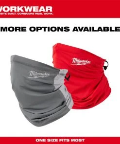 Milwaukee Tools Milwaukee WORKSKIN Performance Neck Gaiter - Red 424R -Milwaukee Tool-shop 424r 6 ksowmuvyvy0gvlsy