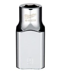 Milwaukee Tools Milwaukee 1/2" Drive 9mm Standard 6-Point Chrome Socket 45-34-2009