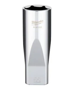 Milwaukee Tools Milwaukee 1/2" Drive 22mm Deep 6-Point Chrome Socket 45-34-2122