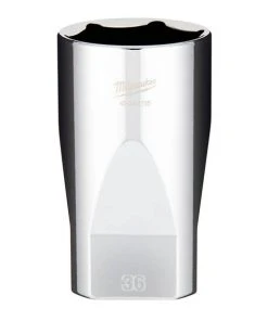 Milwaukee Tools Milwaukee 1/2" Drive 36mm Deep 6-Point Chrome Socket 45-34-2136