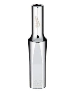 Milwaukee Tools Milwaukee 1/4" Drive 4.5mm Deep 6-Point Chrome Socket 45-34-4011