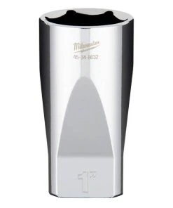 Milwaukee Tools Milwaukee 3/8" Drive 1" Deep 6-Point Chrome Socket 45-34-8032