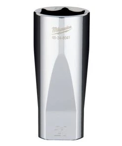 Milwaukee Tools Milwaukee 3/8" Drive 21mm Deep 6-Point Chrome Socket 45-34-8041