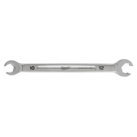 Milwaukee Tools Milwaukee 10mm X 12mm Double End Flare Nut Wrench 45-96-8351 3 Milwaukee Tools Milwaukee 10mm X 12mm Double End Flare Nut Wrench 45-96-8351